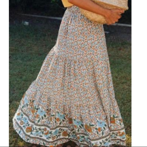 Dresses & Skirts - Last Boho Floral Skirt